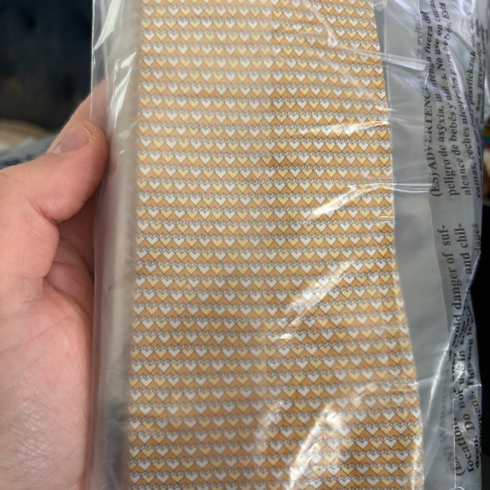 Salvatore Ferragamo Tie - Gold